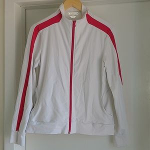 Athleta full zip up warm up jacket